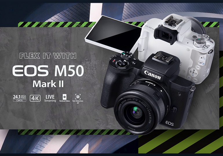 Interchangeable Lens Cameras - EOS M50 Mark II (EF-M15-45mm f/3.5-6.3 IS  STM) - Canon Philippines
