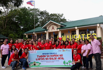 Canon gives back to local communities, in celebration of its 25th anniversary in the Philippines