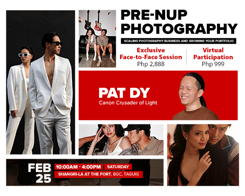 Wedding Pre-Nup Photography with Pat Dy : Scaling Photography Business and Growing Your Portfolio