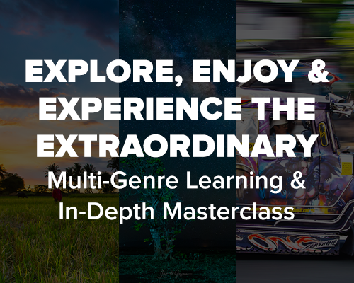 EXPLORE, ENJOY AND EXPERIENCE THE EXTRAORDINARY  Multi-Genre Learning & Interactive Visual Storytelling Masterclass