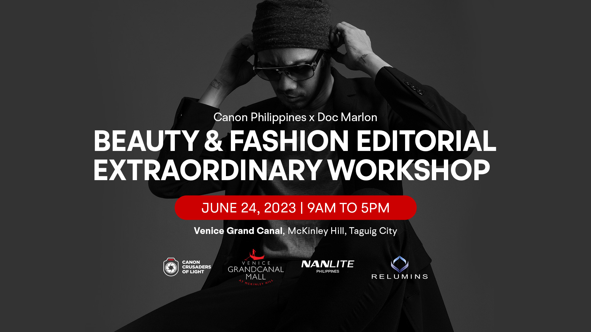 Beauty & Fashion Editorial Extraordinary Workshop with Doc Marlon