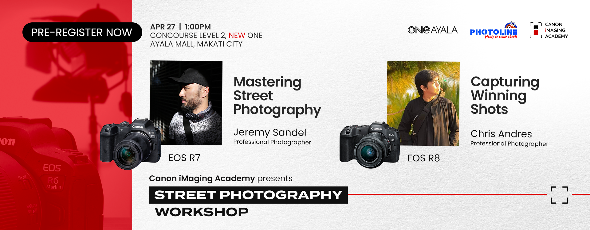 Street Photography Workshop with Chris Andres and Jeremy Sandel