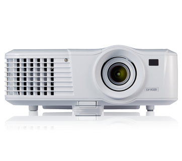 Compuscience-egypt - Projector Canon LV-X320 Project sharp, high-quality XGA  resolution (1024 x 768 pixels) 3,200 lumens and a 10,000:1 contrast ratio  Experience sharp, detailed images thanks to the DLP™ RJ-45 and  MHL-compatible